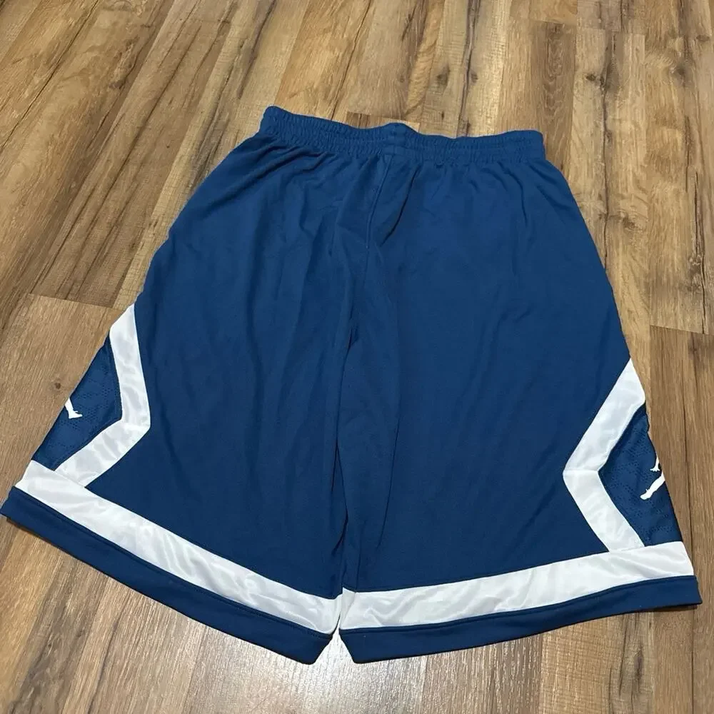 2015 Air Jordan Diamond Dri-Fit Blue White 799543-443 Vintage Shorts